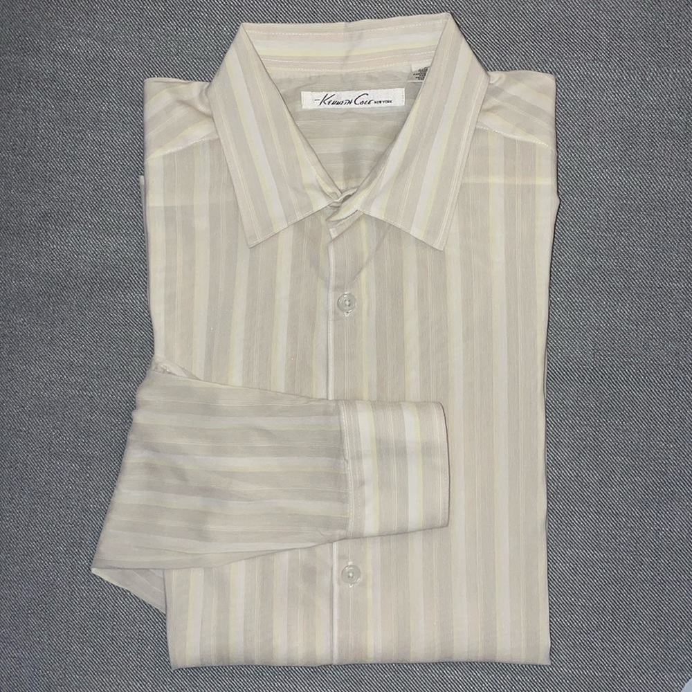 Kenneth Cole, Men’s Size Small, Casual Dress Shirt
